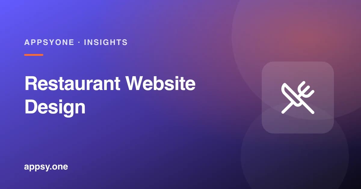 Restaurant Website Design: Best Practices for 2025